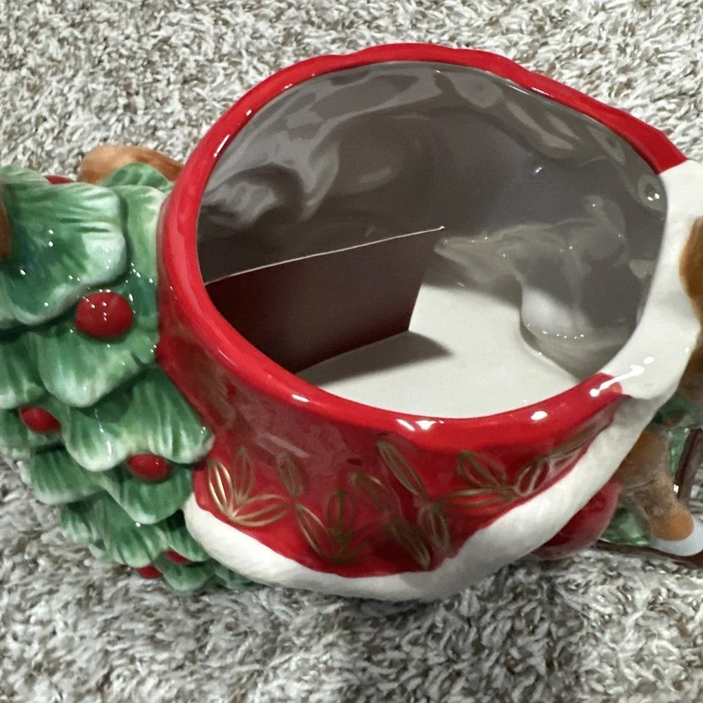 NEW  Waterford Holiday Heirlooms Nostalgic Rocking Horse Santa Cookie 12
